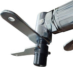 1/4-Inch 90° Angle Air Die Grinder, Mini Pneumatic Angle Die Grinder, Compact Air-Powered Grinder for Grinding, Polishing, Porting, and Deburring - Polished Finish
