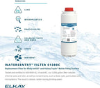 Elkay Genuine WaterSentry 51300C Lead + Microplastics NSF/ANSI Certified Filter (3-Pack)(Bottle Fillers)