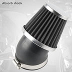 Evermotor Motorcycle Air Filter, 41mm 42mm 43mm Filter for 50cc 70cc 90cc 110cc 125cc 150cc Carb Filter GY6,Moped,ATV
