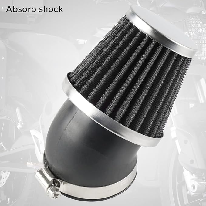 Evermotor 45mm 46mm 47mm Air Filter Carburetor Cleaner Fit in Motorcycle Honda Yamaha Kawasaki Suzik for 50cc 70cc 90cc 110cc 125cc 150cc Mini Bike,Dirt Bike,GY6