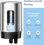 Waterdrop Faucet Water Filter, Replacement for Brita® Filter, 36311 On Tap Water Filtration System, Brita® Replacement Filters, 4-Months or 100 Gallons Chrome (2 Packs)