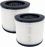H08 Replacement Filter For Air Purifiers Compatible with Himox H08 H08P Air Purifiers, H13 4-Stage Filtration Activated carbon Air Clean Dust VOCs Odor PM2.5,2-Pack