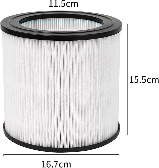Air Filter, Compatible For Philips, Air Purifiers AC0950/10 AC0951/13 AC0820/10 AC0830 AC0650/10 AC0651/10 AC3210 AC3220 AC4220(FY0910)