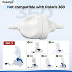 Upgraded Polaris G52 Backup Valve Replacement Kit for Polaris Pool Cleaner 280, 180, 380, 480, with High-Strength Gears and Crack-Resistant Case Kit for Polaris Pool Cleaner