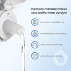 GLACIER FRESH Bottle Mouthpiece Replacement for Brita Water Bottle, Silicone Bottle Bite Valve Replacement Parts Compatible with Brita Water Bottles, 3 Packs