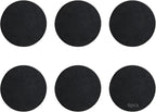 12 Pcs Activated Carbon Filters For Trash Can, Odor Absorbing Replacement Cartridges, 0.2 In / 0.5 Cm, For Compost Bucket And Litter Box