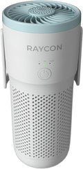 Raycon Portable Air Purifier, H13 Replaceable Hepa Filter, Adjustable Speeds, 2-in-1 Fragrance Diffuser and Air Purifier, Living Essentials (White)