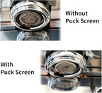 watchget 53 Espresso Puck Screen - Lower Shower Screen - 1.7mm Thickness Metal Reusable Coffee Filter for 54mm Protafilter Basket 316 Stainless Steel 150μm