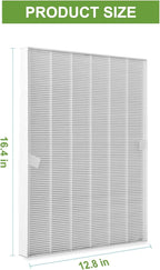 115115 HEPA Replacement Filters A for Winix PlasmaWave Air Puri-fier C535 5300 5300-2 6300 6300-2 P300 AM90 C909 9800, 3 True HEPA Size 21 Filter + 3 Activated Carbon Pre-Filters