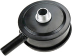 Air Compressor Silencer Filter 1/2" PT Thread Metal Inlet Noise Muffler Silencer