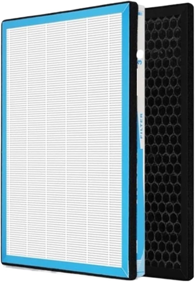 Air Purifier Filter, Compatible For TCL, TKJ-220B / 210B / 220A 295×245×25MM/10MM Air Purifier Filter