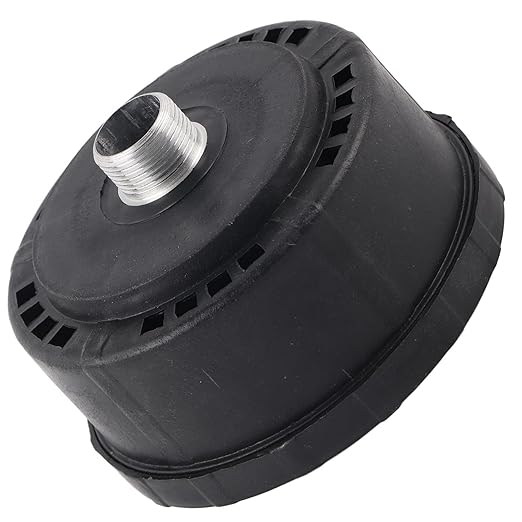 Air Compressor Filter, 3/4 25mm Air Compressor Air Filter Intake Dia 80mm, Air Compressor Silencer for Screw Compressor Piston Compressor