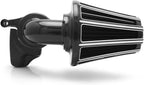 Big Sucker cone Air filter intake for harley air Cleaner Sportster Softail fatboy heritage dyna touring street road king Glide (Gauge style -Black, TypeD : Touring M8 17-UP, Softail 18-UP)