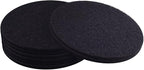 KUUQA 8 Pieces Compost Bin Filters for Kitchen Compost Pail Replacement Charcoal Filters, 7.25 inches Round