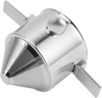 Portable Pour Over Coffee Maker Stainless Steel Reusable Coffee Filter Hand Brewed Dripper For Home Travel Office 304 Stainless Steel Material Lightweight Compact Design