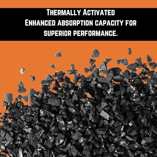 Carbon for 3D Printing & Laser Fume Filtration | Activated Carbon Depot | Low-Dust 3D Printer Filter Replacement Media | Thermally Activated GAC (6, Pounds)