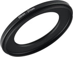 55mm to 37mm Step Up Ring Filter Adapter Black Metal Step up Adapter Rings Compatible with All Brand UV CPL ND Camera Lens Filter Step Down Ring (55mm-37mm)