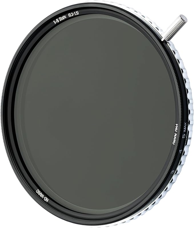 NiSi - 82mm Swift System VND Mist Kit, 1-5 Stop True Color Variable Neutral Density Filter, Swift Adapter Ring, Two Friction-Mounted Filters (ND16 4-Stop, Black Mist 1/4), Photography and Videography