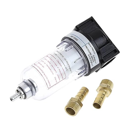 Air Processor AF2000 air Oil Water Separator air Compressor Spray Paint air Gun Filter Single Component Drainage(AF2000 Y12mm)