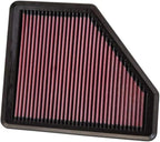 K&N Engine Air Filter: Reusable, Clean Every 75,000 Miles, Washable, Premium, Replacement Car Air Filter: Compatible with 2008-2012 HYUNDAI (Genesis Coupe), 33-2958