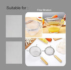 2Pcs 200 Mesh 304 Stainless Steel Fine Pollen Screen Filtration Woven Wire Mesh 12x35"