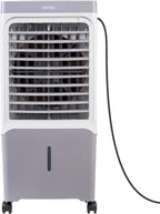 VEVOR Evaporative Air Cooler & Swamp Cooler, 1800 CFM Air Conditioner with 6.8 Gallon Water Reservoir, Remote Control, 12H Timer, 4 Ice Containers, 3 Fan Speeds, Air Humidifier, and Silent Operation