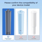 GLACIER FRESH Water Filter Compatible with Jura 71794 Claris Smart+ Filter Cartridge, Fits E6, E8, Z8, Z6, J6, ENA8 Coffee Machines, NSF/42 Certified, 2 Pack