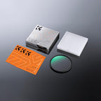 K&F CONCEPT 77mm White Mist 1/4 Filter, 18 Multi-Layer Coatings Dreamy Soft White Diffusion Filter with Cleaning Cloths for Portrait/Video/Vlog Photography