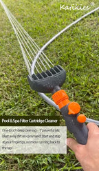 Pool Cartridge Filter Cleaner Tool, Filter Cleaning Wand for Spa & Hot Tub
