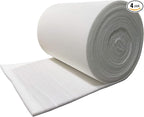 wioboy Paint Booth Ceiling Filter, Spray Booth Tacky Intake Filter for Down Draft Paint Booths (32" x 96" (4/case))