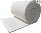 wioboy Paint Booth Ceiling Filter, Spray Booth Tacky Intake Filter for Down Draft Paint Booths (36" x 60" (8/case))