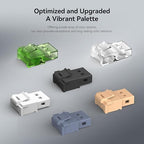 ANYCUBIC ABS-Like Resin Pro 2 Bundle, Upgraded 8K 3D Printer Resin with Enhanced Strength and Toughness, Wide Compatibility for All LCD Resin 3D Printers (4Packs*1kg Clear, 4kg in Total)