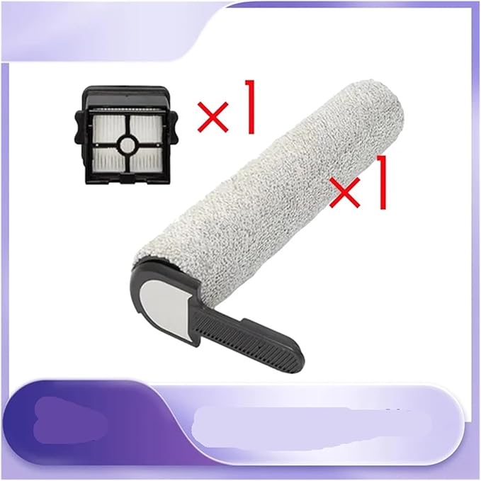 wet dry vacuum cleaner, AT28-Main Roller Brush With Filters,Compatible For Ultenic AC1 Elite Floor Scrubber Wet Dry Vacuum Cleaner Accessories,for home and floor