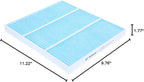 BOSCH 6051C HEPA Cabin Air Filter - Compatible with Select Cadillac CTS, SRX, STS