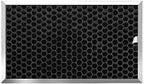 Activated carbon and HEPA rectangle air filter for removal of smoke, dust, and in fresh air outlets and smoke exhaust applications in indoor spaces (L Activated carbon)