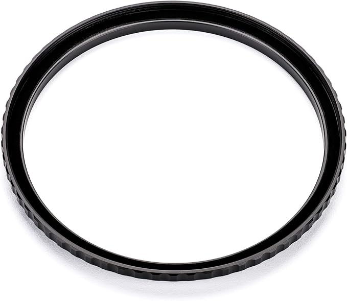 NiSi - Brass Pro 62mm to 67mm Step-Up Ring - Threaded Stepping Adapter Ring, 62mm Male Lens Attachment 67mm Female Filter and Accessory Thread - Matte Black Finish to Prevent Reflections, Brass Alloy