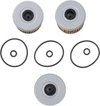 Efficient Oiling System Components Oil Filter with Gaskets Set for Honda ATV Models TRX250, TRX300, ATC350X