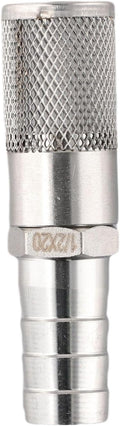 Stainless Steel 304 Hose Barb Filter 3/4 Inch (19-20mm) for Fuel Gas Line Pipe for Pump Inlet with 1.5mm Mesh Strainer, Compatible with 3/4" Hose(20mm)