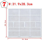 Wall Mounted Air Conditioner Dustproof Filter Cover,Plastic Indoor Unit Air Outlet Screen Compatible with Household Split System AC(31.9X28.3cm)