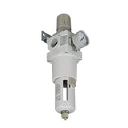 PneumaticPlus SAW600-N06BG Compressed Air Filter Regulator Piggyback Combo 3/4" NPT - Poly Bowl, Manual Drain, Bracket, Gauge