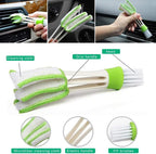 VILLCASE 8pcs Window Groove Cleaning Brush Set Stiff Bristles for Wet and Dry Use, Narrow Slot Scrubber Brushes for Window Tracks and Gaps, Household Cleaning Tools for Home and Office
