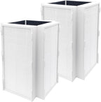 2 Pack CAP-1000 Replacement Filter Compatible with Cuisinart CAP-1000FPK PuRXium Air Purifier, 3 in 1, H13 True HEPA with High-Efficiency Activated Carbon