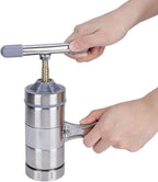 Yosoo Handheld Honey Presser, Stainless Steel Manual Honey Extractor for Beekeeping, Portable Tool with Stainless Steel Filter, Small Size and Easy Operation, Perfect for Beekeepers