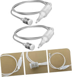 2pcs Siphon Pump Filter for Oil Water and Gas Transfer Lightweight and Portable Hand Pump for Fluid Extraction for Emergency Use and Outdoor Activities