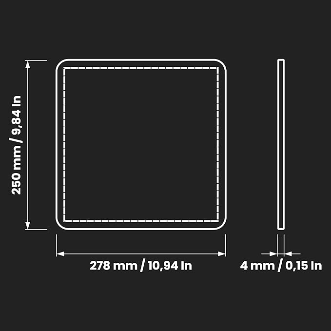 Repa Market 11" x 9" Replacement Air Filter for 8" Duct Filter Box – EU5 Class Purifier Filter for Dust Collection, Lint Trap – Air Purifier – HVAC Ventilation System Filters, Home Improvement