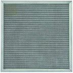Filter Everything Electrostatic Furnace Filter – Washable Permanent HVAC Filter – 12” x 24” x 1” – MERV 9 – Reusable Air Filter with Durable Aluminum Frame