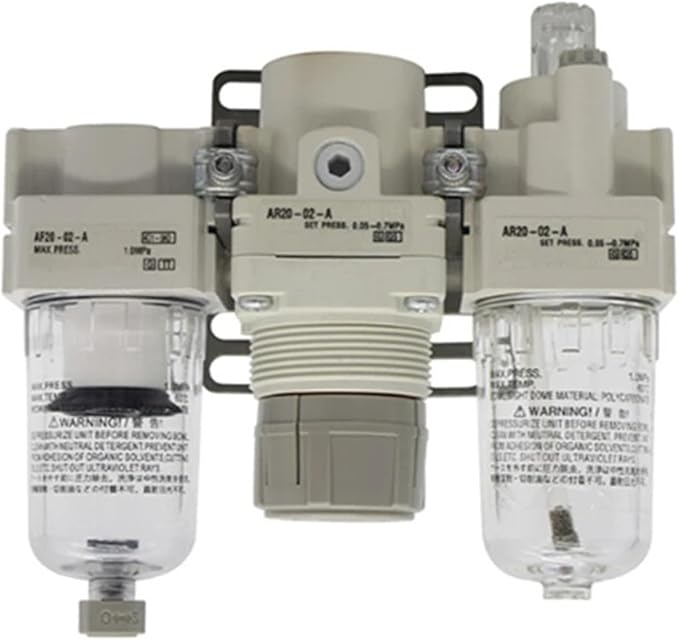 Air Combination Air Filter + Regulator + Lubricator AC-A Series AC20 AC30 AC20-02/02G/02C/02CG-A AC30-02-A(AC20-02CG-A)