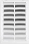 14"W x 24"H [Duct Opening Size] Steel Return Air Filter Grille - Removable Face/Door for 1 inch Filters -HVAC Vent Cover Grill - White [Outer Dimensions: 16 5/8"W X 26 5/8"H]