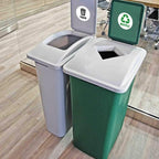 Waste Sorting Decal for Bins Reminding Stickers for Kitchen Garbage Can Labels