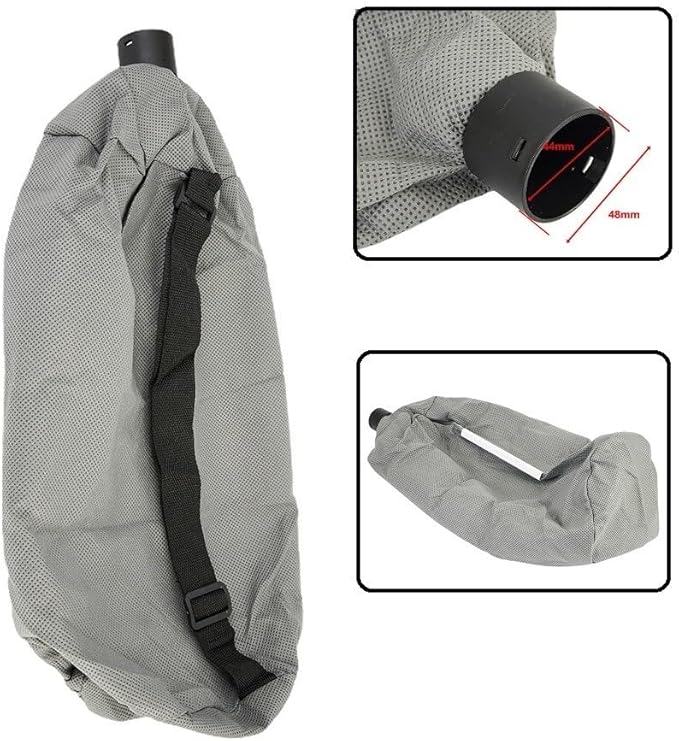 Wall Grinder Vacuum Bag - Heavy-Duty Plastic Dust Collection Filter for Self-Priming Drywall Sanding Machine - Replacement Collector for Wall Sander, Dust-(2PCS)